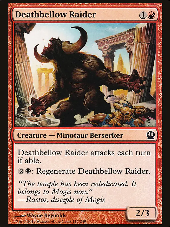 Deathbellow Raider (Theros) 1