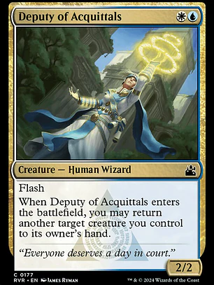 Deputy of Acquittals (Ravnica Remastered)