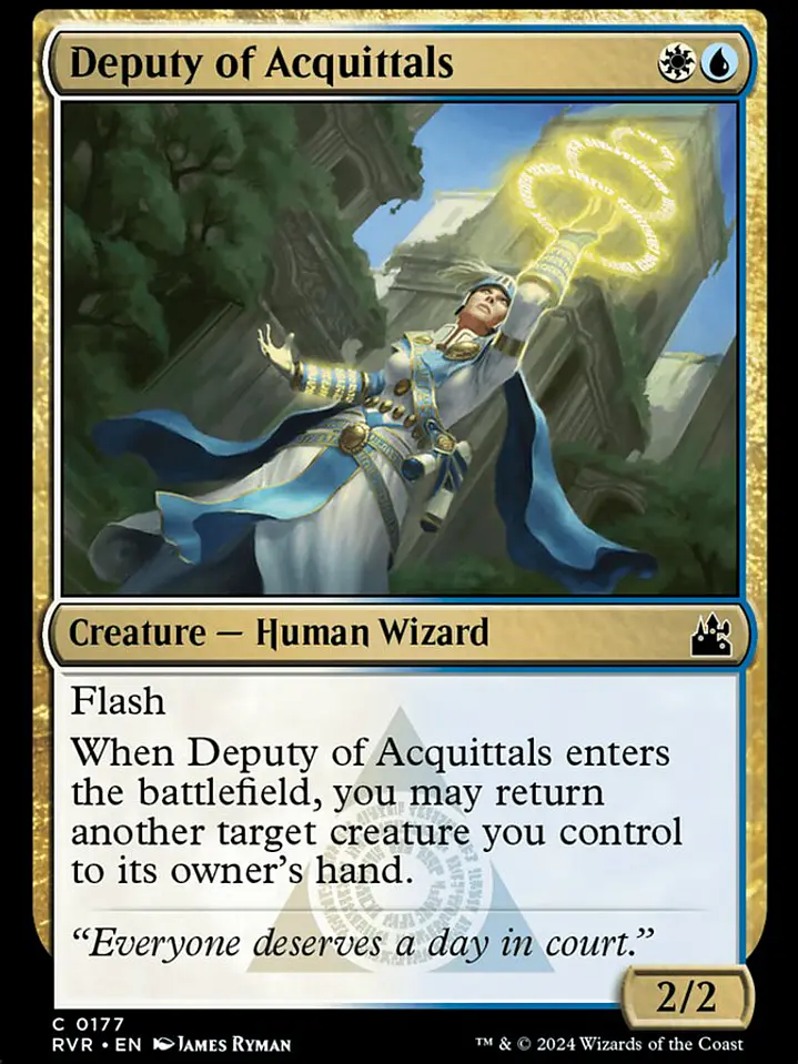 Deputy of Acquittals (Ravnica Remastered) 1