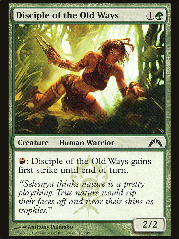 Disciple of the Old Ways (Gatecrash) 1