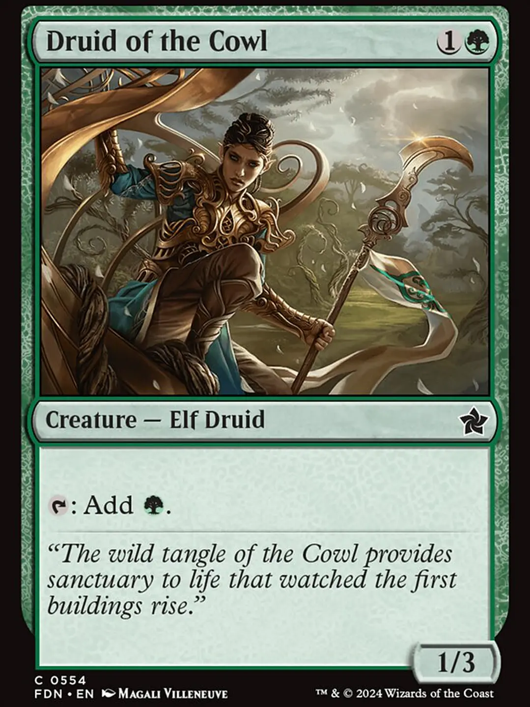 Druid of the Cowl (Foundations) 1