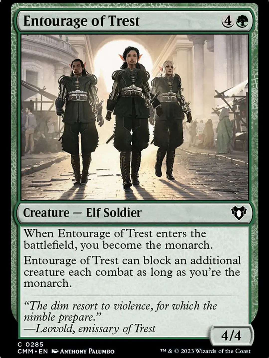 Entourage of Trest (Commander Masters) 1