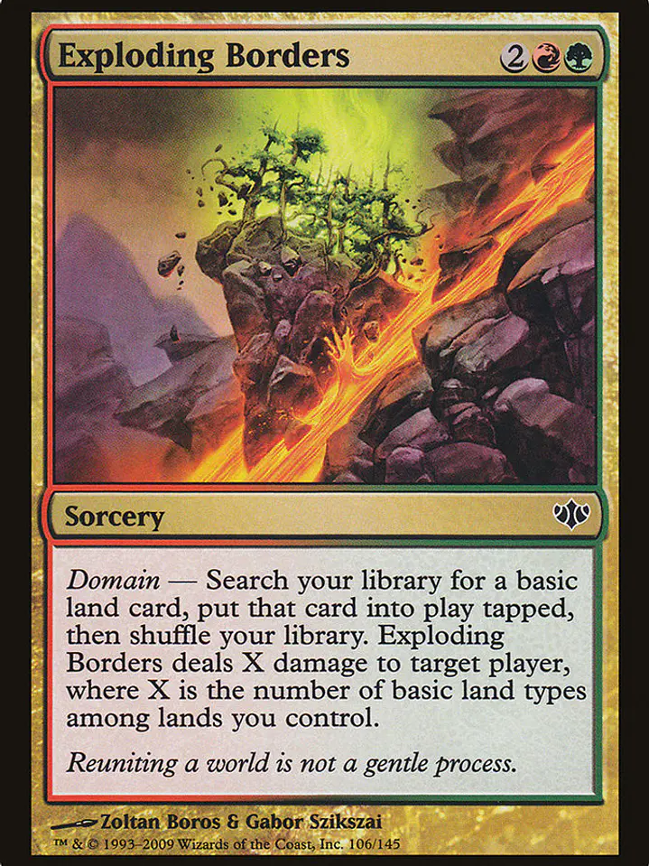 Exploding Borders (Conflux) 1
