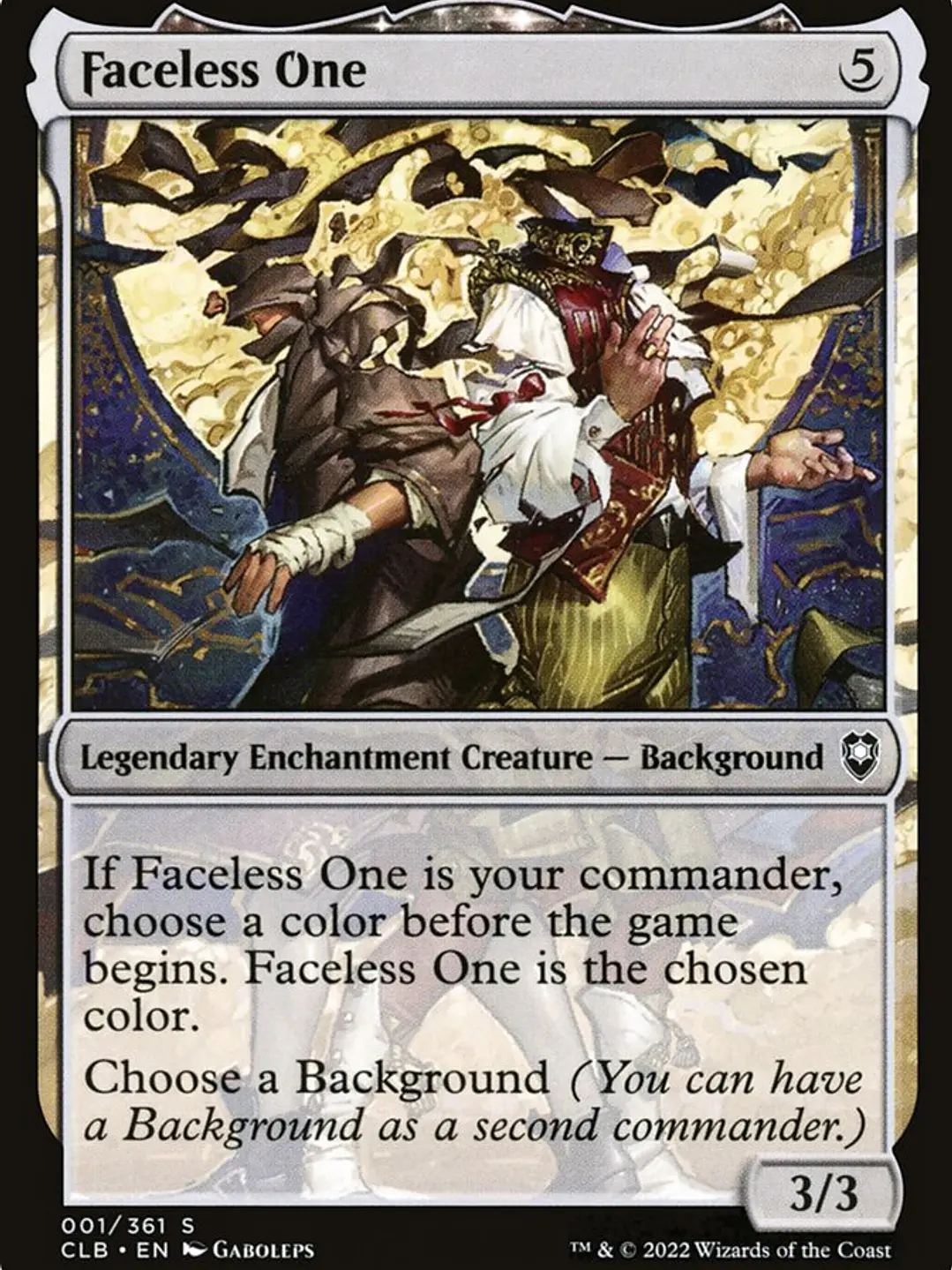 Faceless One (Commander Legends: Battle for Baldur's Gate) 1