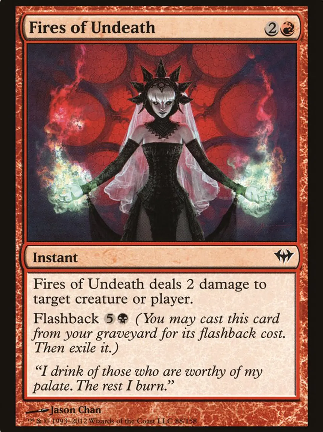 Fires of Undeath (Dark Ascension) 1