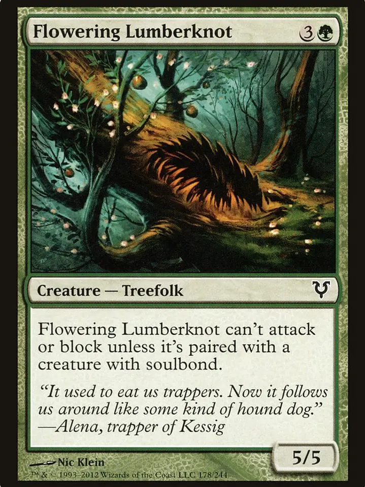 Flowering Lumberknot (Avacyn Restored) 1