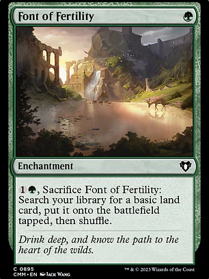 Font of Fertility (Commander Masters)