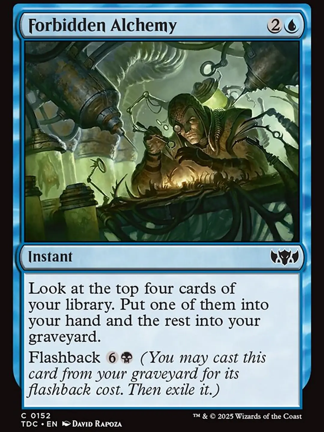 Forbidden Alchemy (Tarkir: Dragonstorm Commander) 1