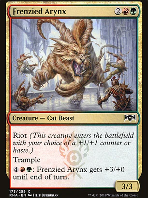 Frenzied Arynx (Ravnica Allegiance)