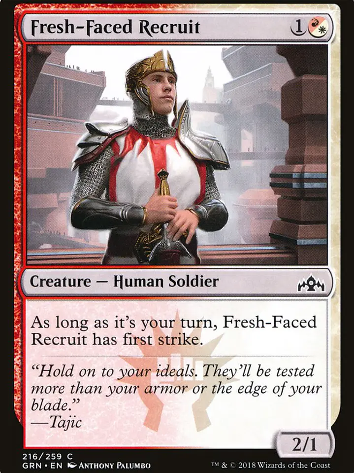 Fresh-Faced Recruit (Guilds of Ravnica) 1