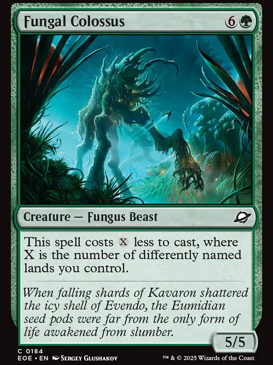 Fungal Colossus (Edge of Eternities) 1