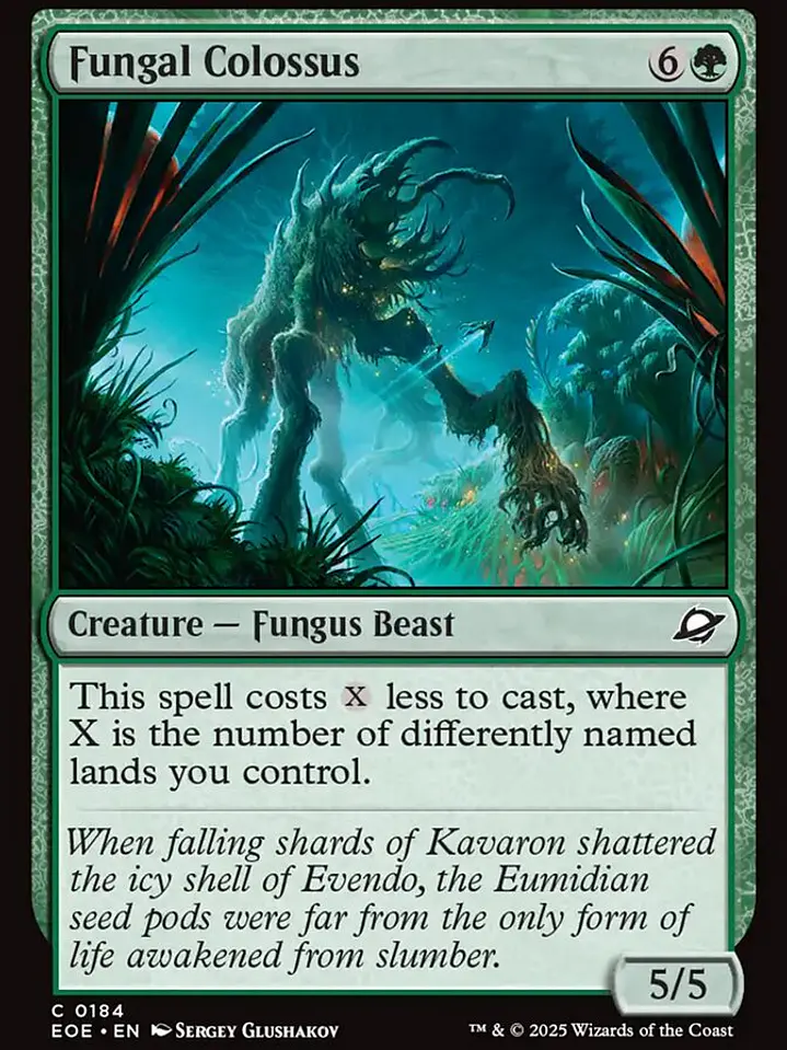 Fungal Colossus (Edge of Eternities) 1
