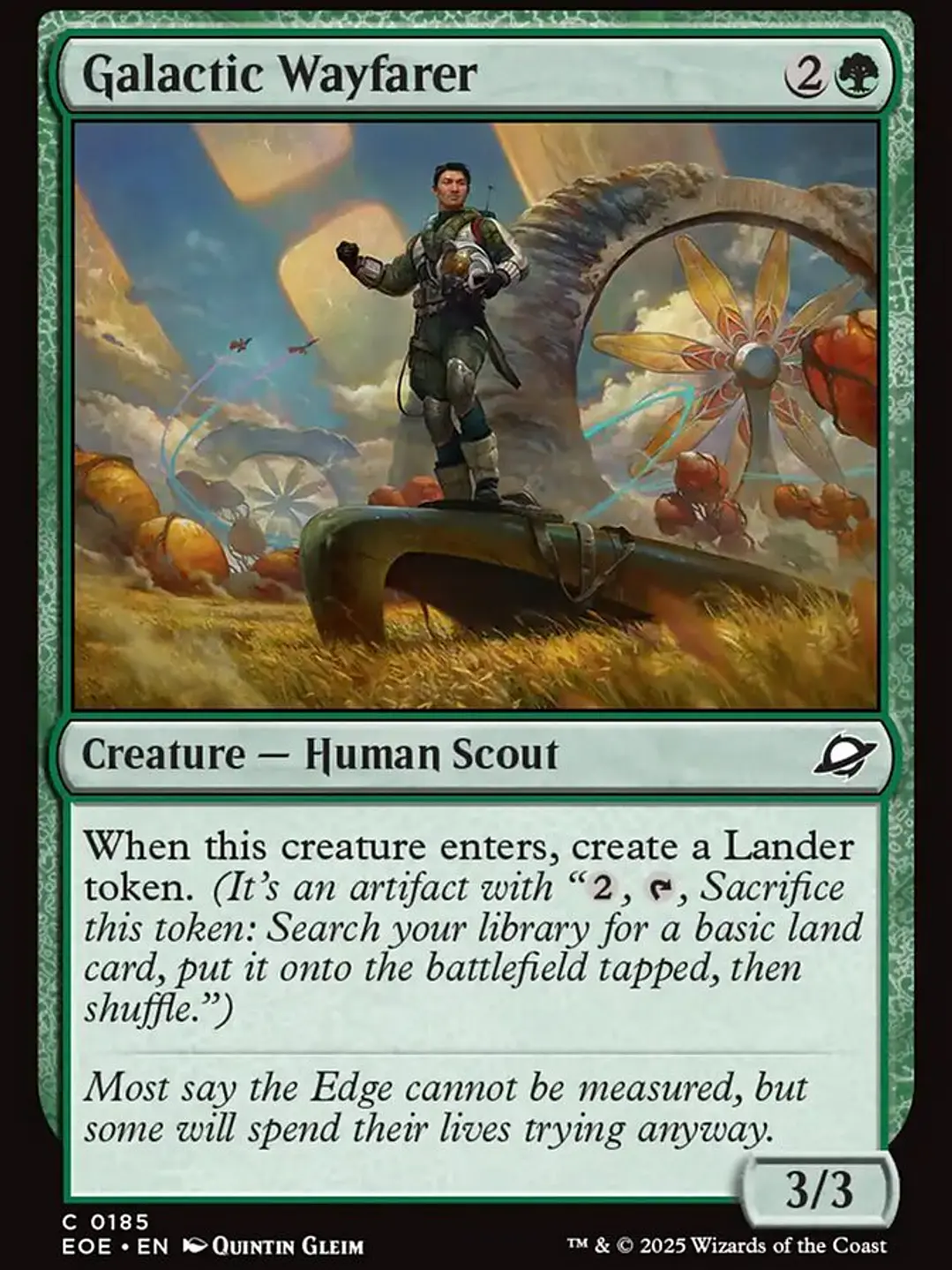 Galactic Wayfarer (Edge of Eternities) 1