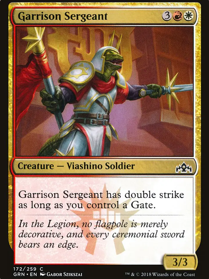 Garrison Sergeant (Guilds of Ravnica) 1