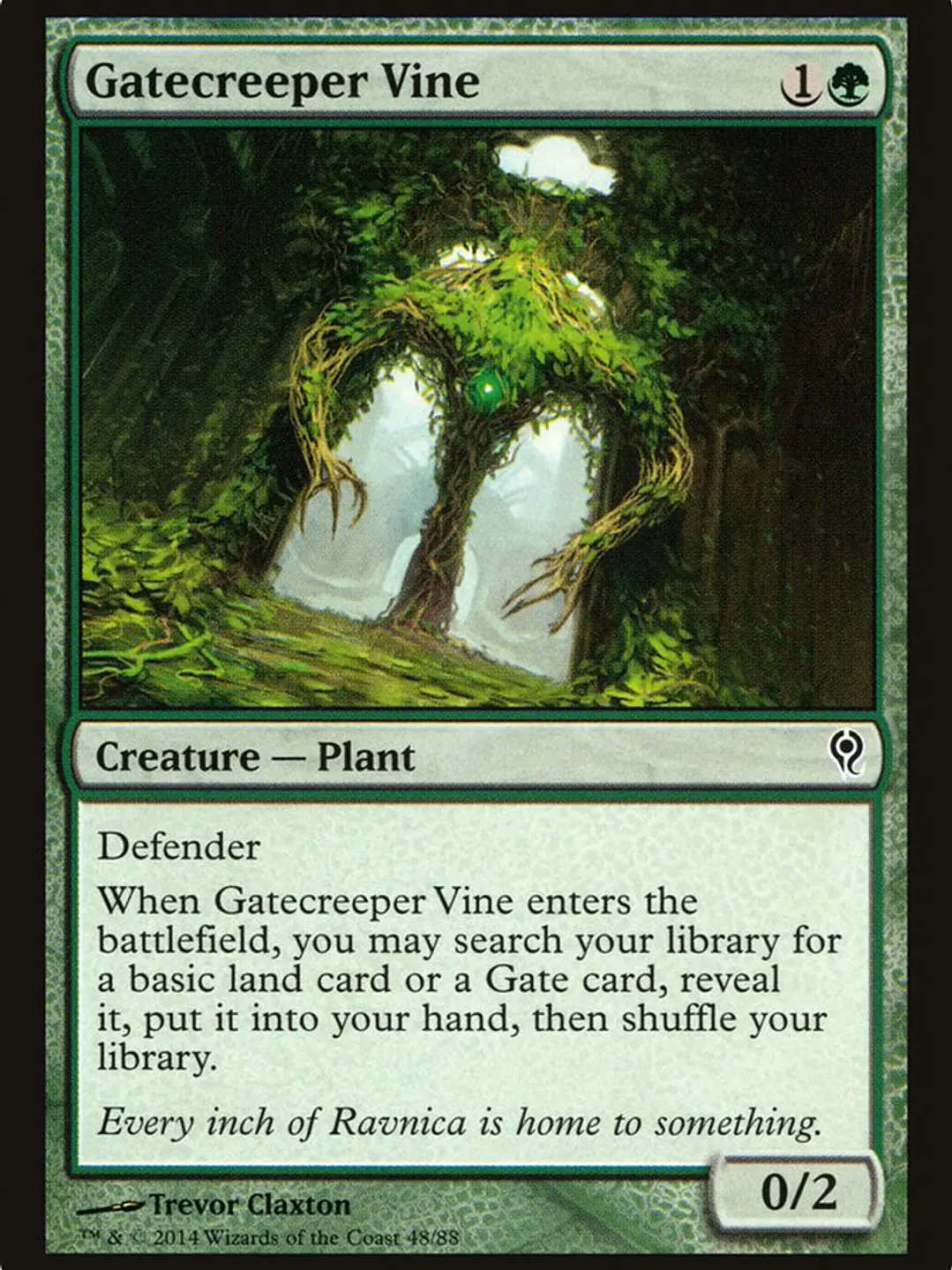 Gatecreeper Vine (Duel Decks: Jace vs. Vraska) 1