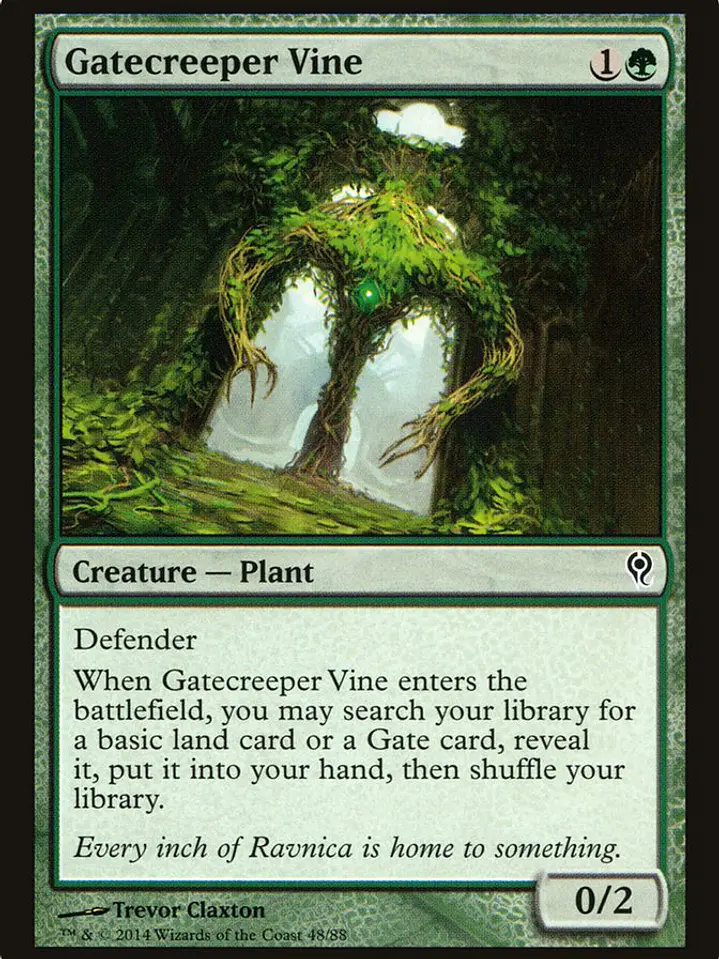 Gatecreeper Vine (Duel Decks: Jace vs. Vraska) 1