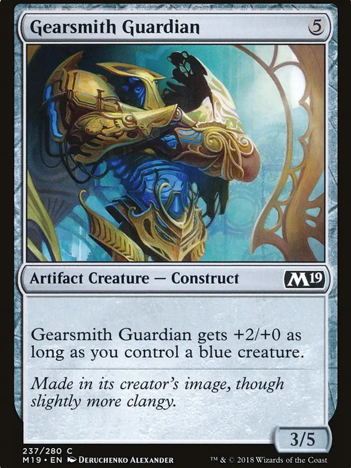 Gearsmith Guardian (Core Set 2019) 1