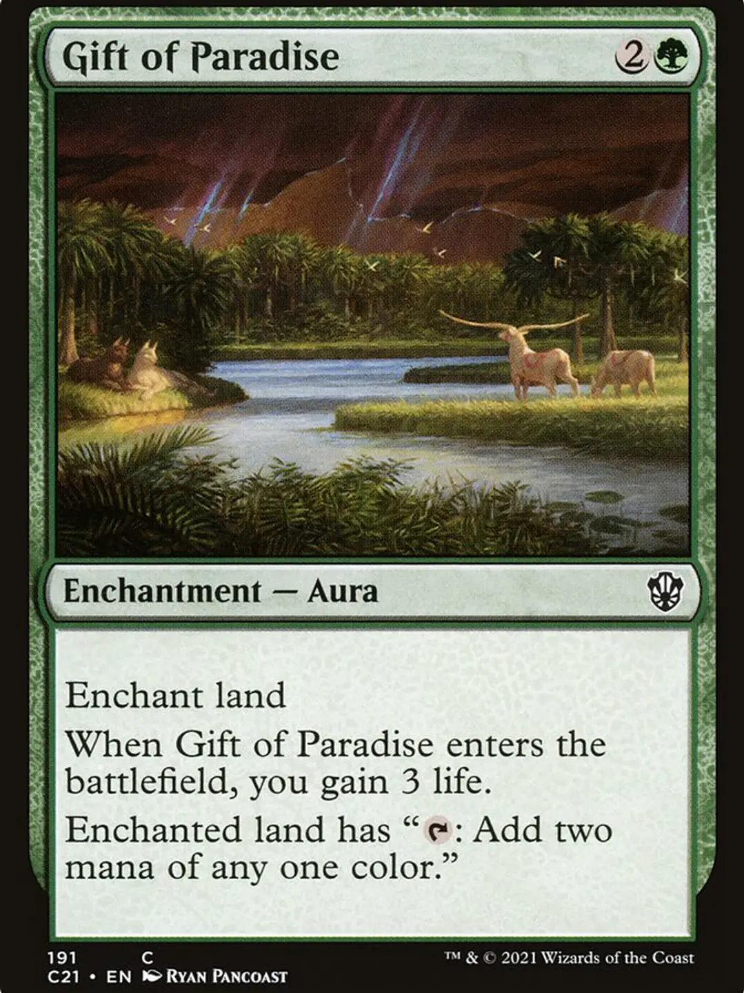 Gift of Paradise (Commander 2021) 1