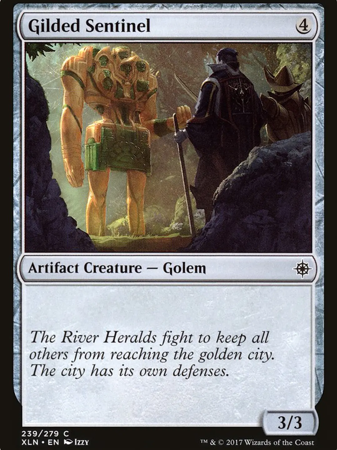 Gilded Sentinel (Ixalan) 1