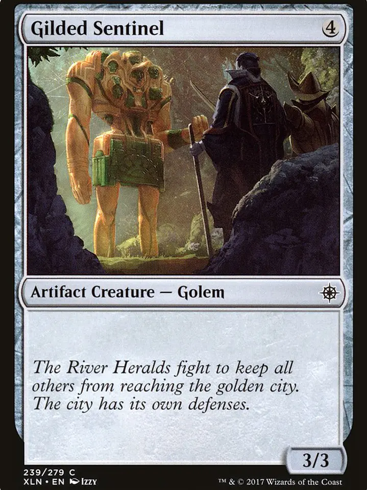 Gilded Sentinel (Ixalan) 1