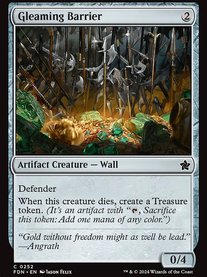 Gleaming Barrier (Foundations) 1