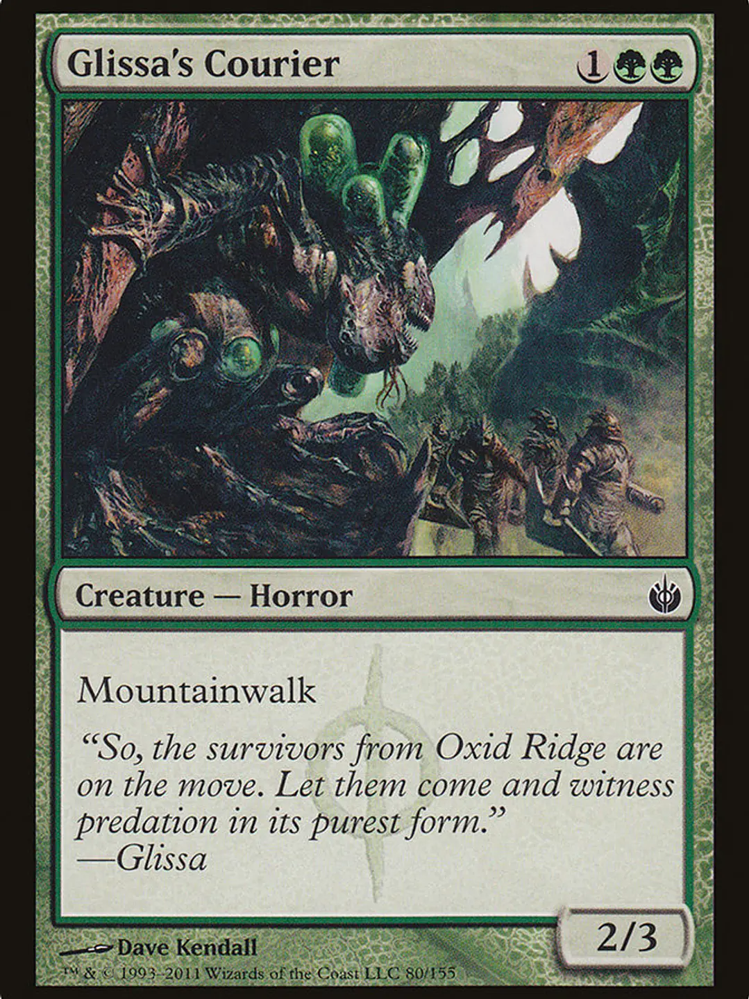 Glissa's Courier (Mirrodin Besieged) 1