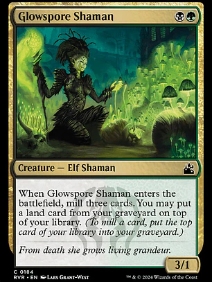 Glowspore Shaman (Ravnica Remastered)