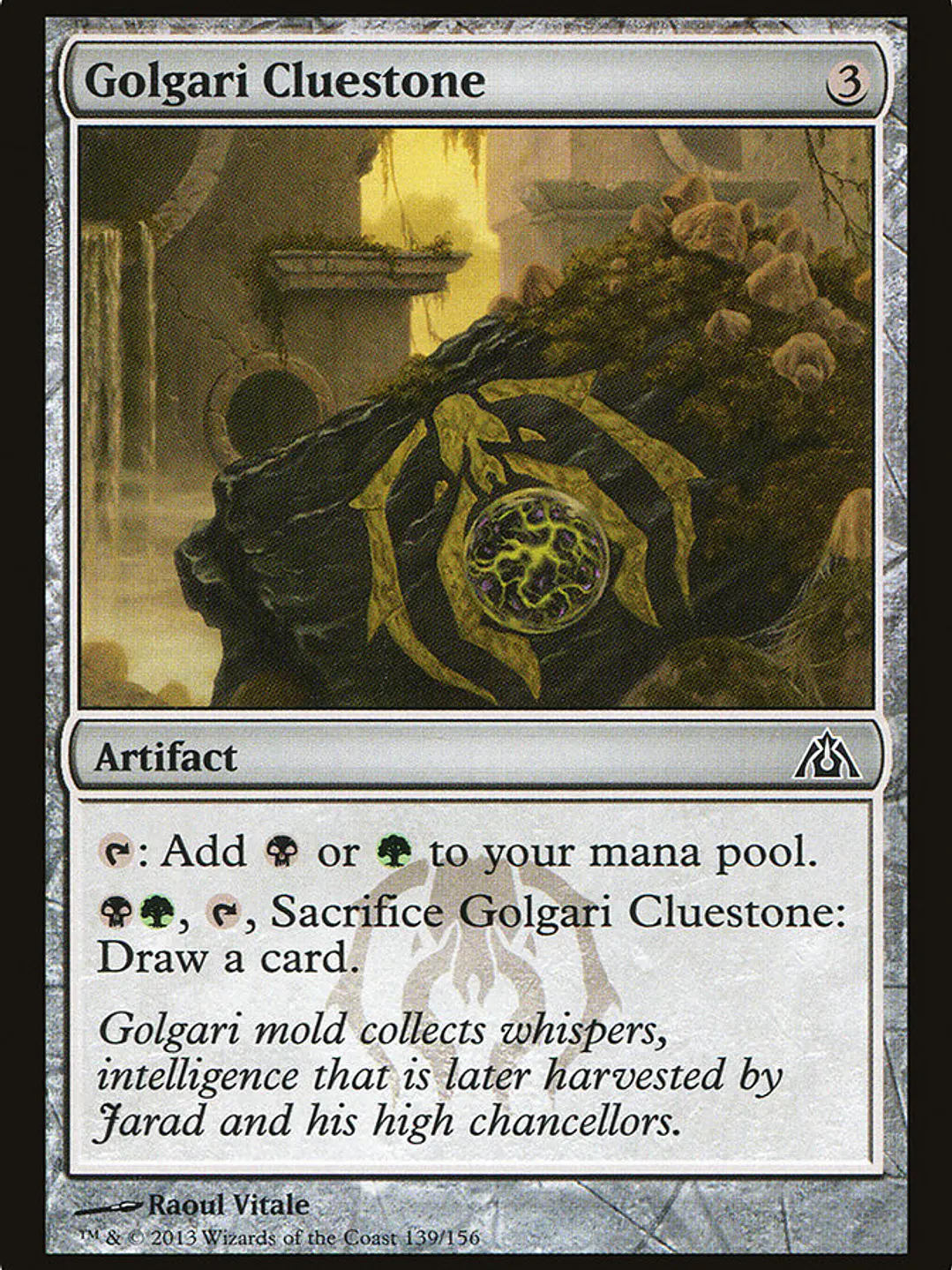 Golgari Cluestone (Dragon's Maze) 1