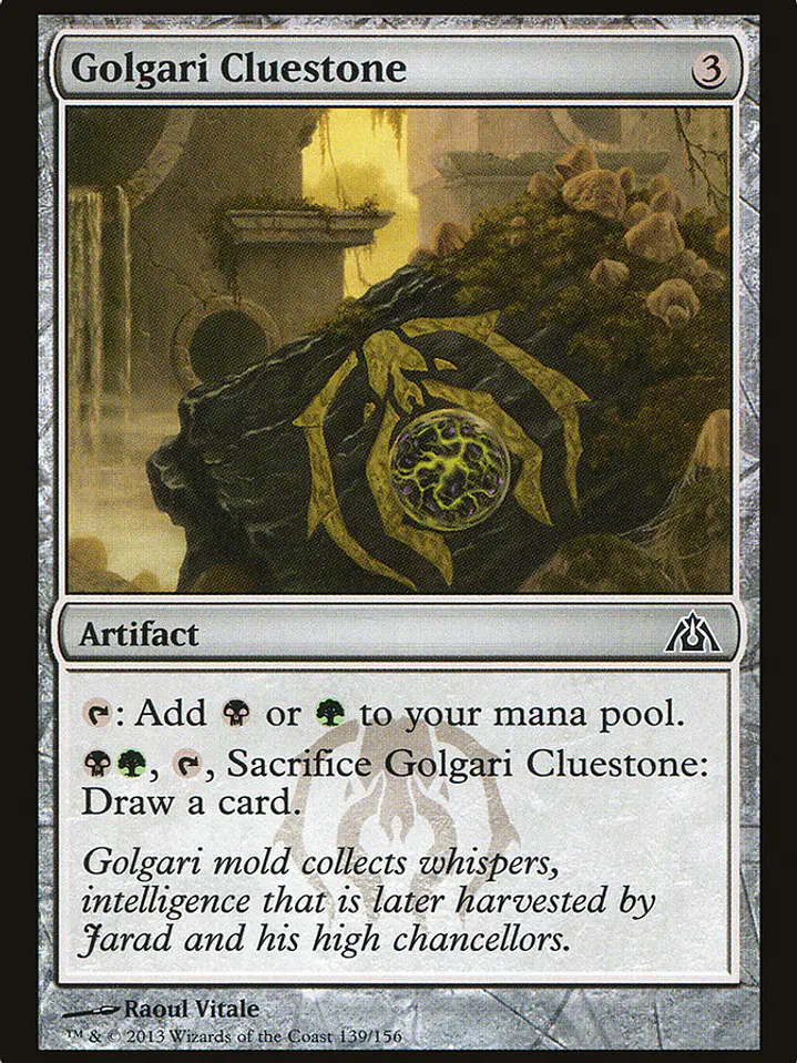 Golgari Cluestone (Dragon's Maze) 1