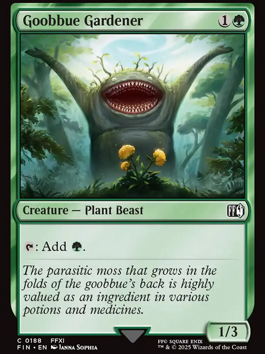 Goobbue Gardener (Final Fantasy) 1