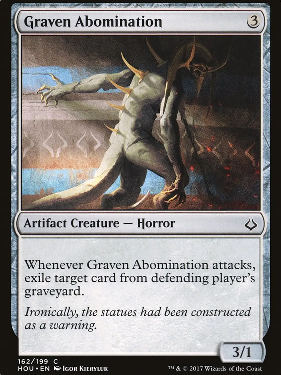Graven Abomination (Hour of Devastation) 1