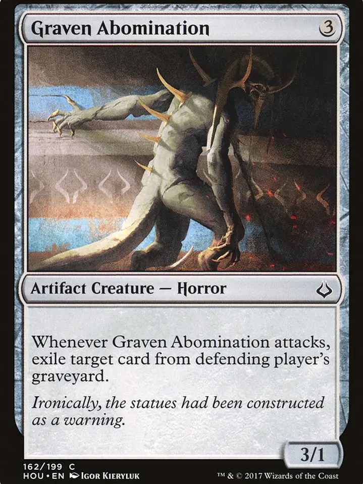 Graven Abomination (Hour of Devastation) 1