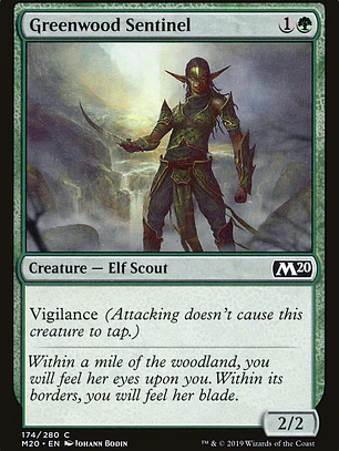 Greenwood Sentinel (Core Set 2020)