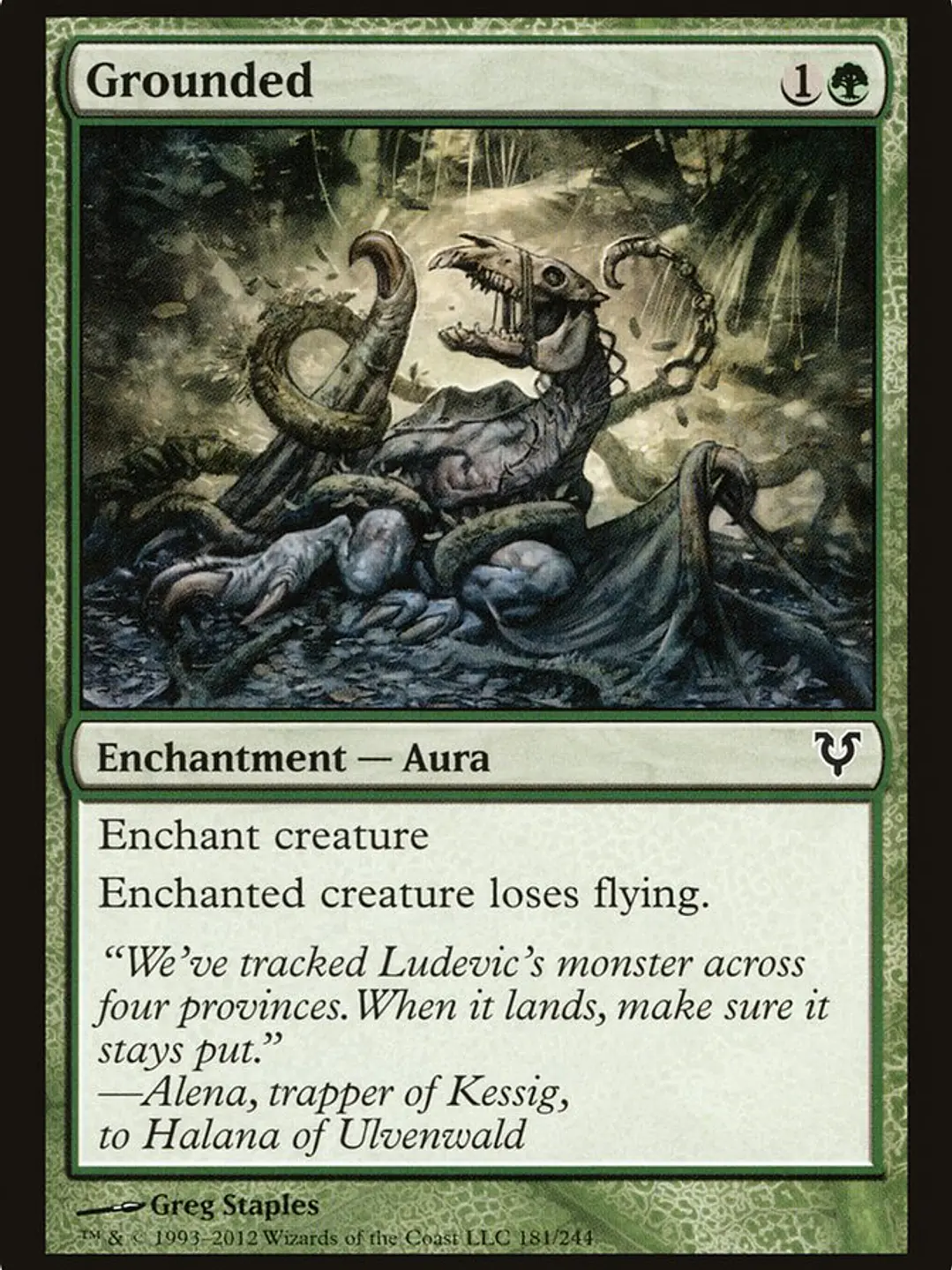 Grounded (Avacyn Restored) 1