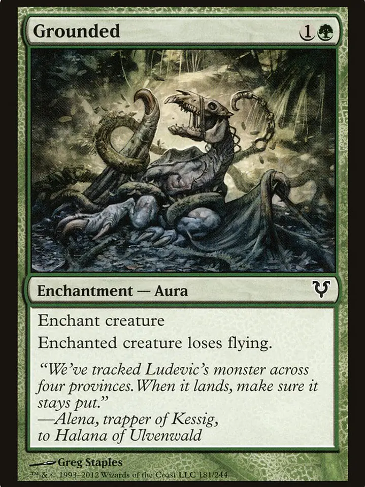 Grounded (Avacyn Restored) 1