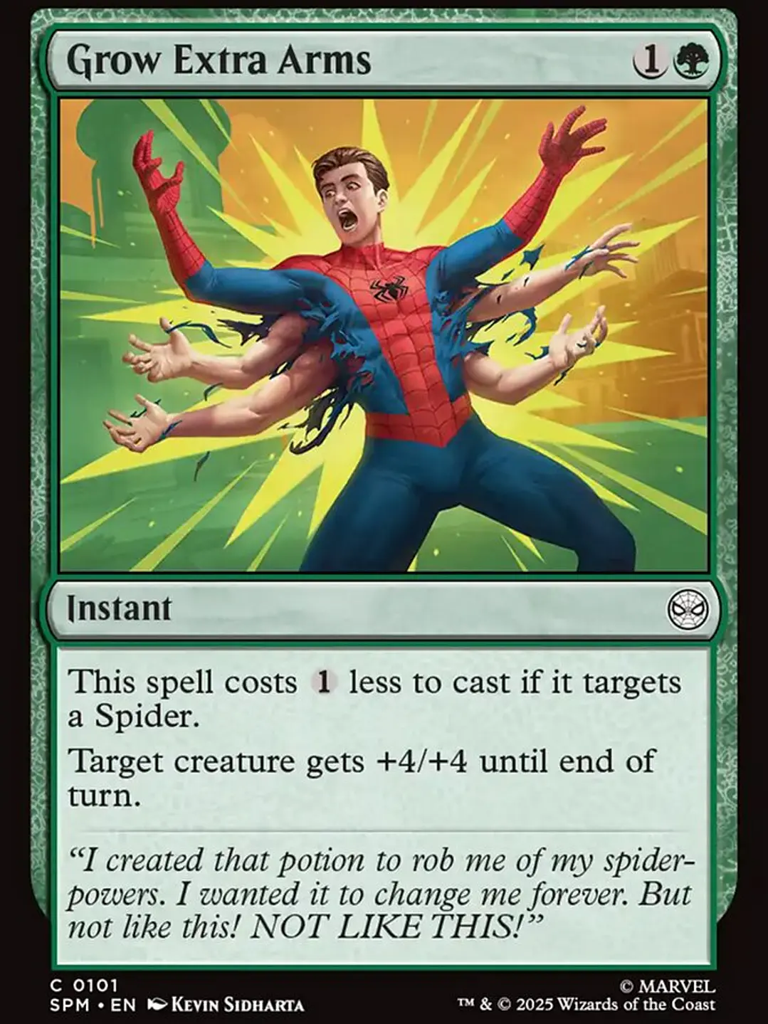 Grow Extra Arms (Marvel's Spider-Man) 1