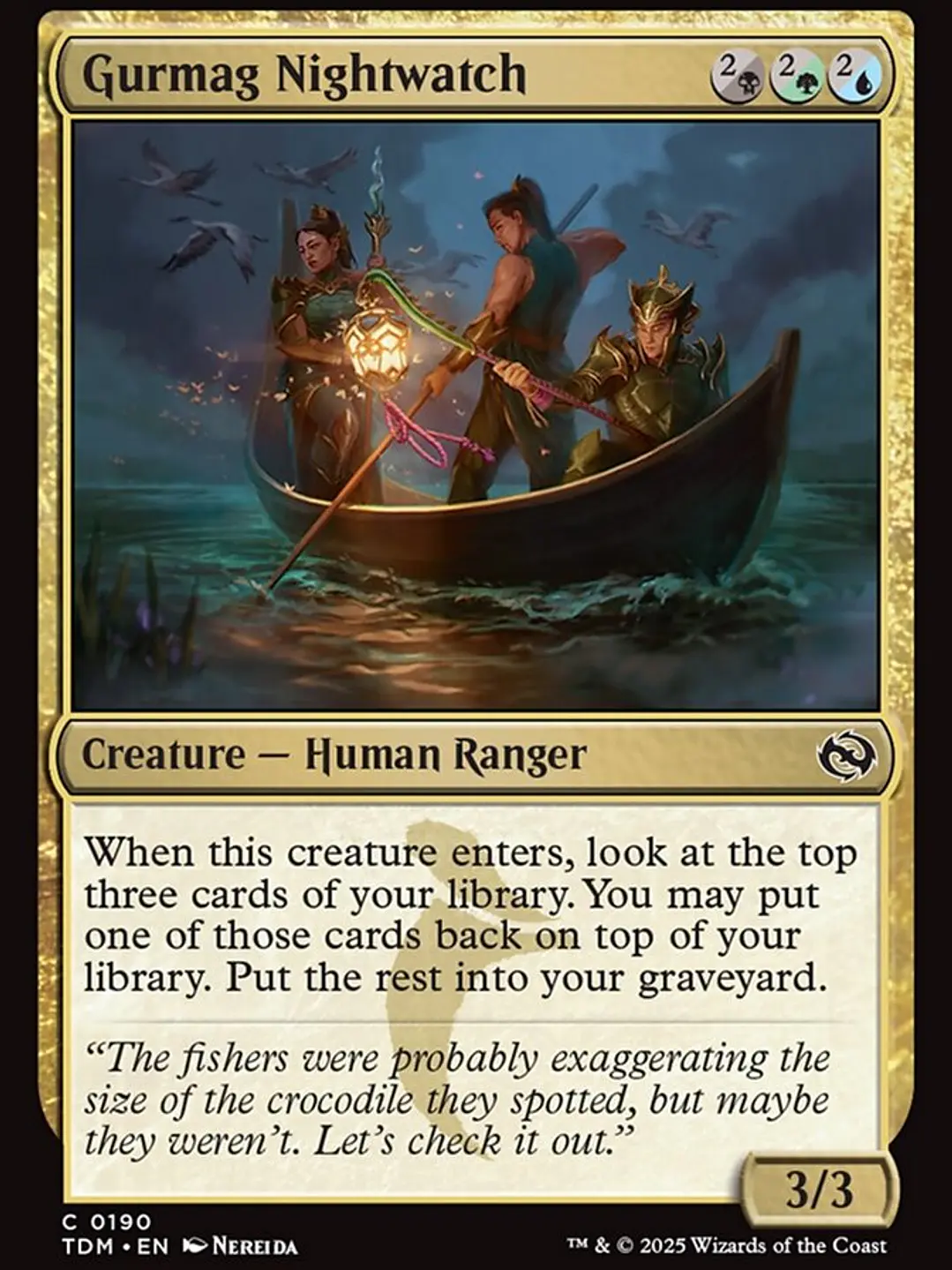 Gurmag Nightwatch (Tarkir: Dragonstorm) 1
