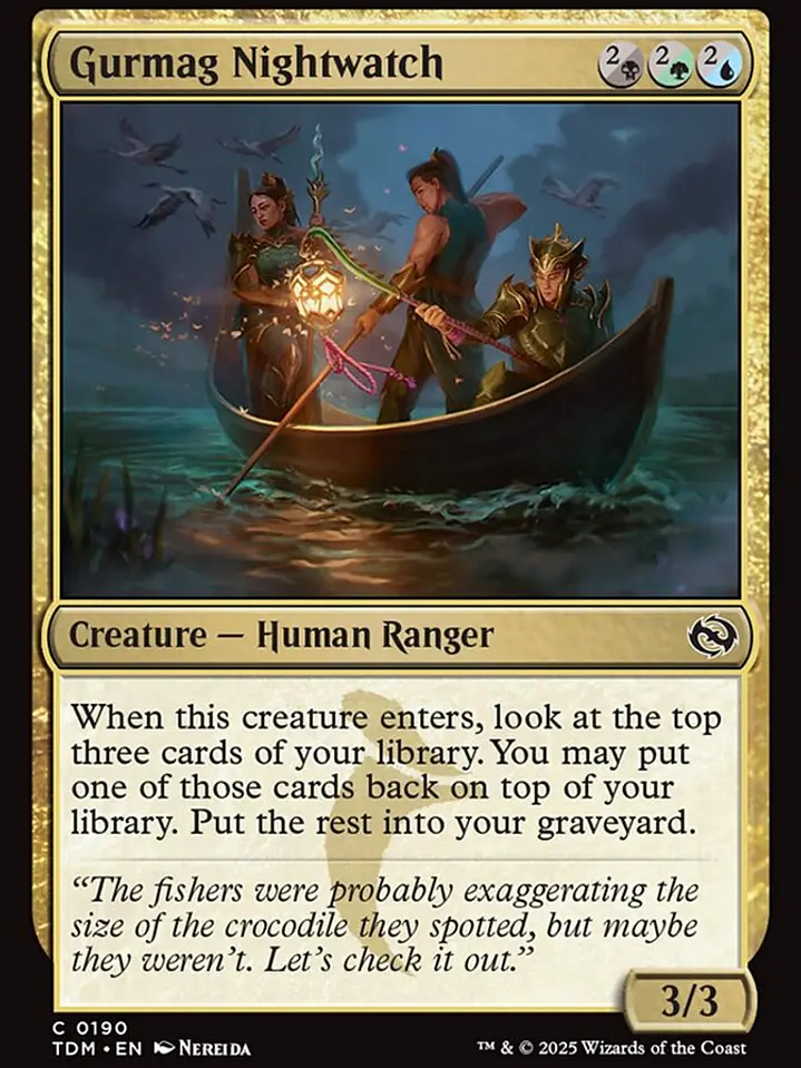 Gurmag Nightwatch (Tarkir: Dragonstorm) 1