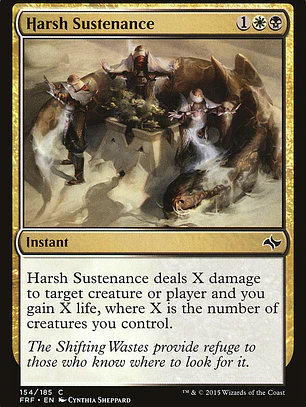 Harsh Sustenance (Fate Reforged)