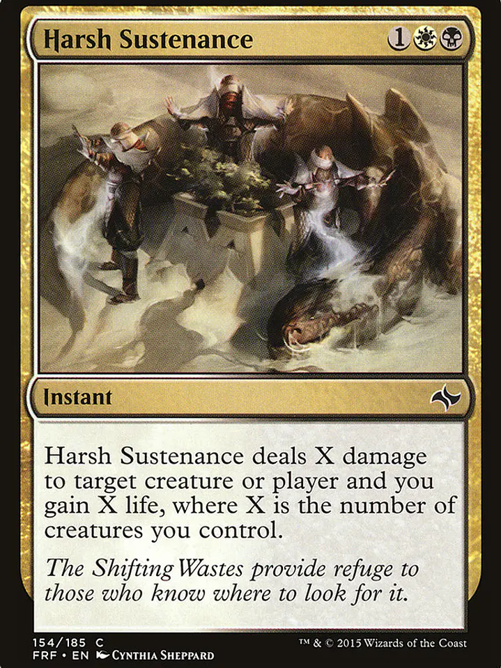 Harsh Sustenance (Fate Reforged) 1