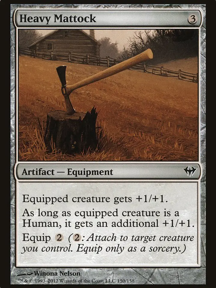 Heavy Mattock (Dark Ascension) 1