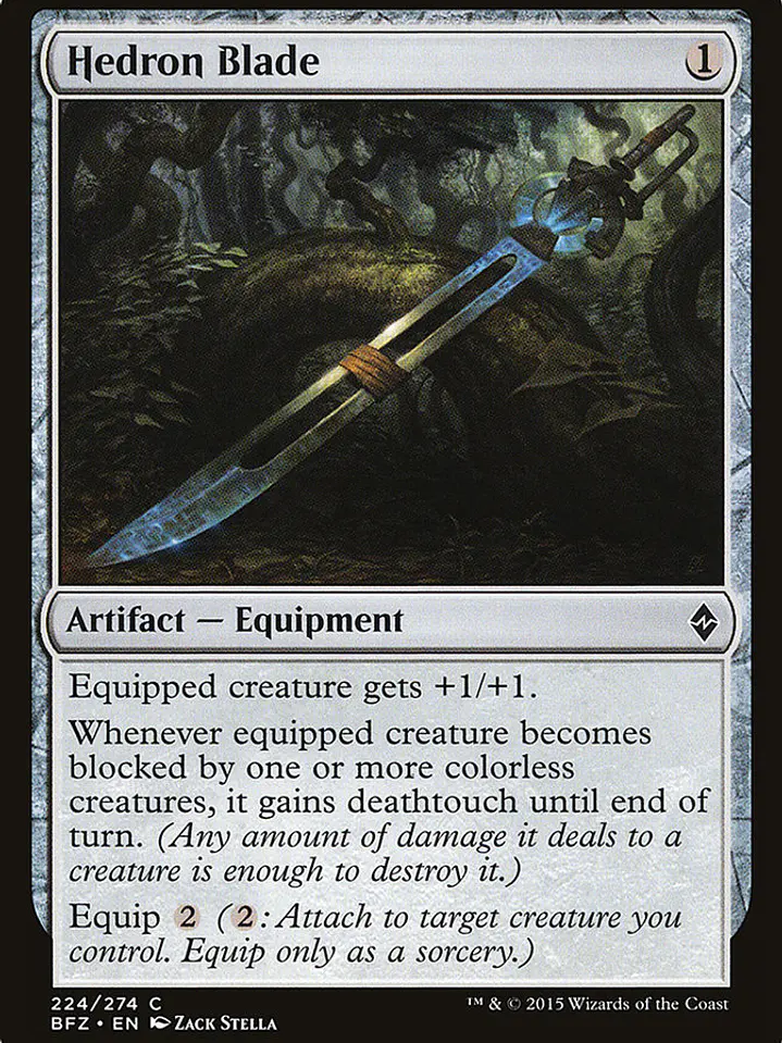 Hedron Blade (Battle for Zendikar) 1
