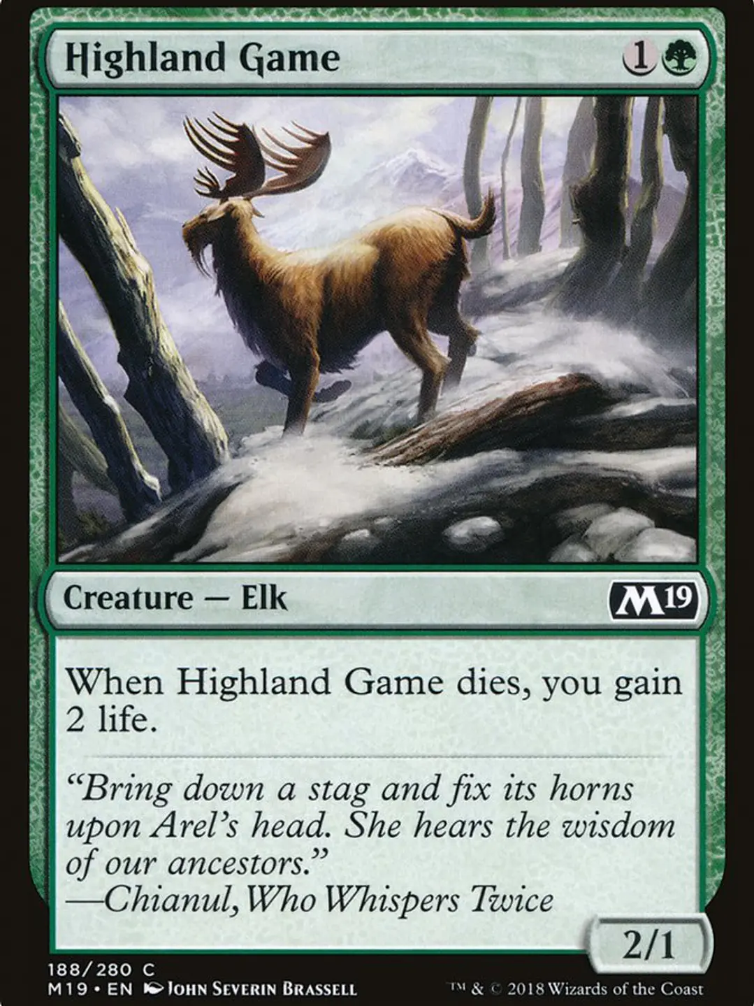 Highland Game (Core Set 2019) 1