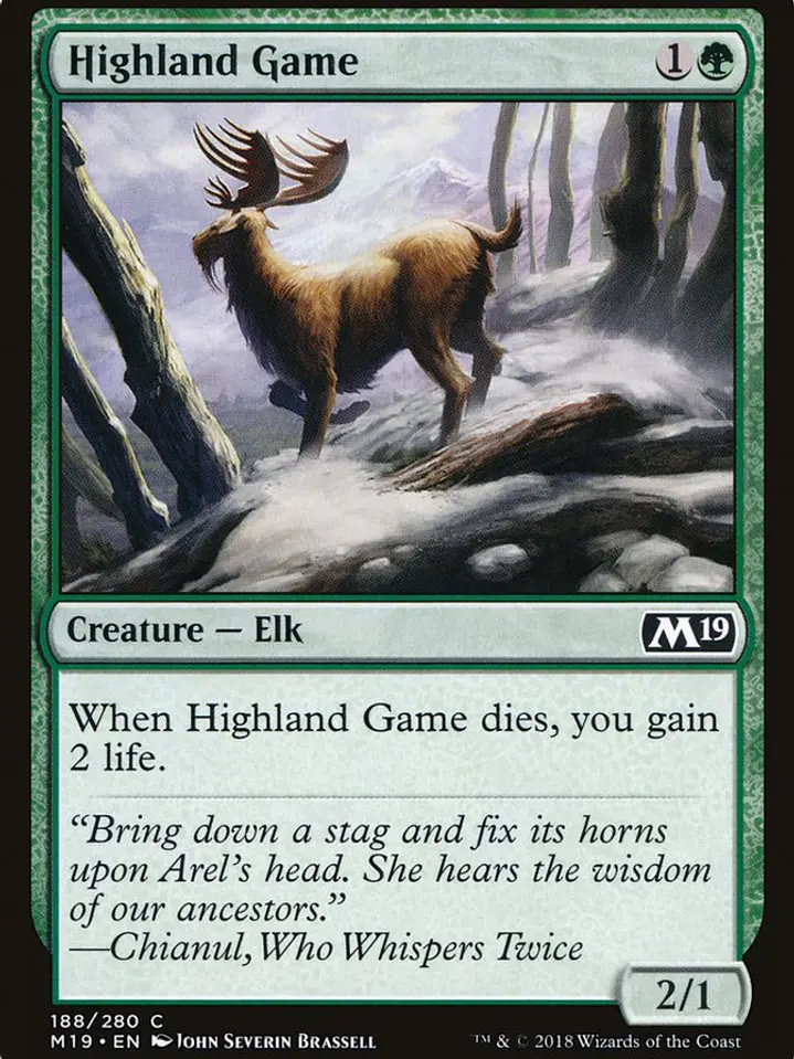 Highland Game (Core Set 2019) 1