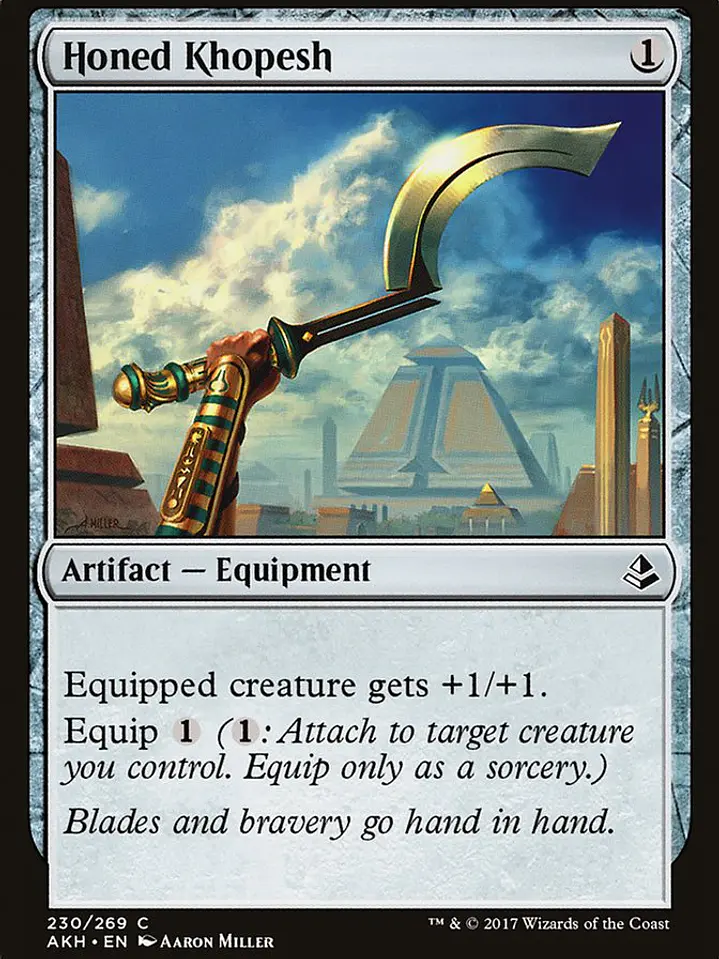 Honed Khopesh (Amonkhet) 1
