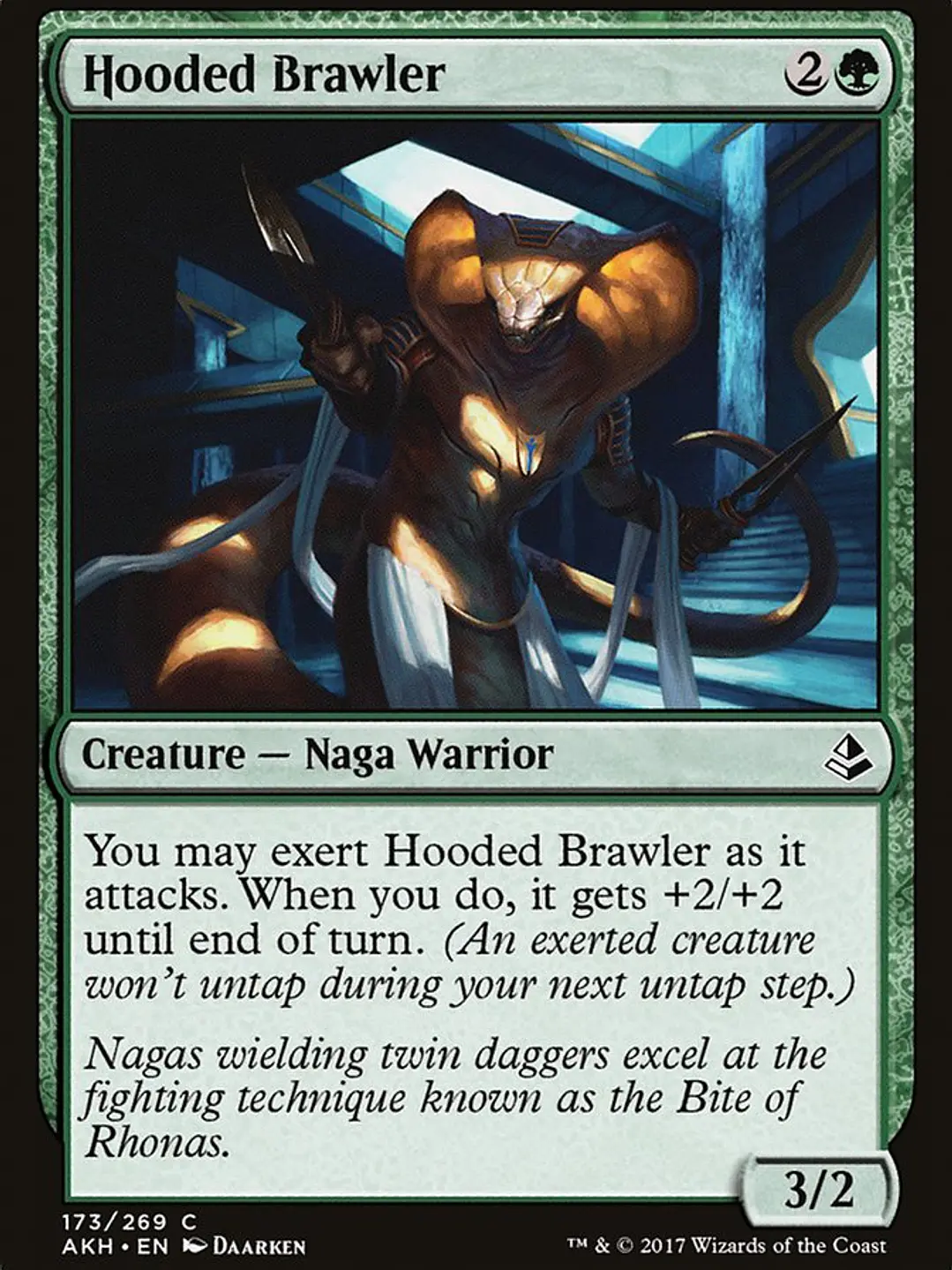 Hooded Brawler (Amonkhet) 1