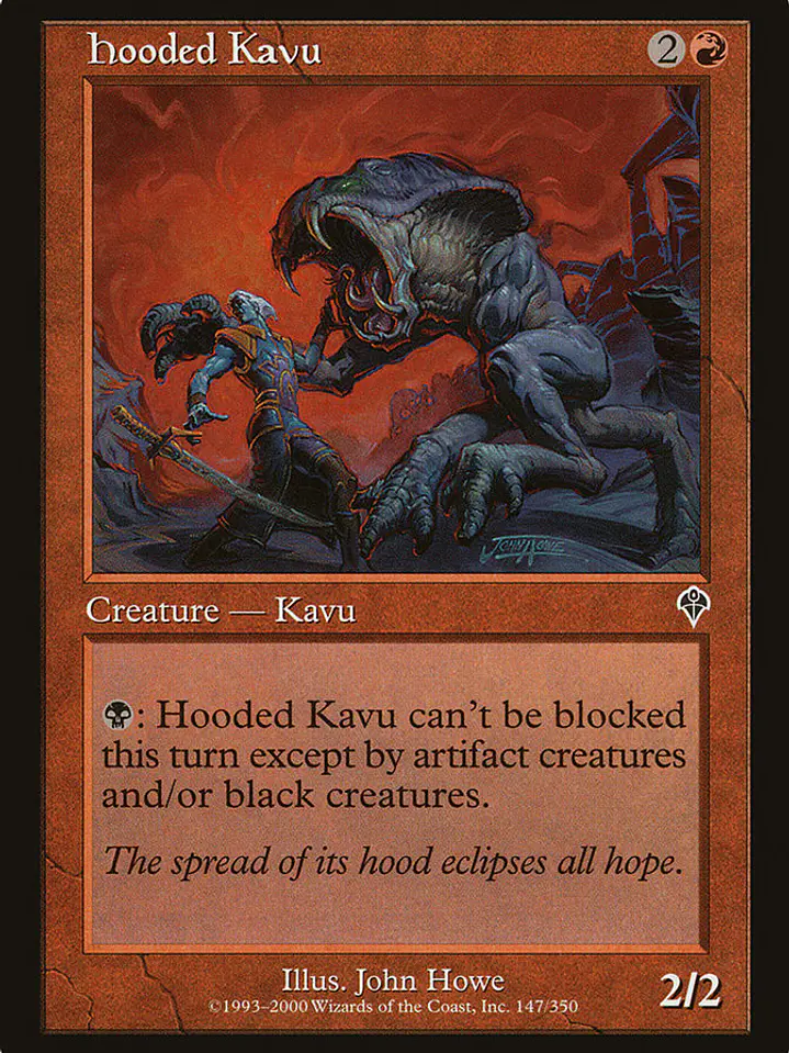 Hooded Kavu (Invasion) 1