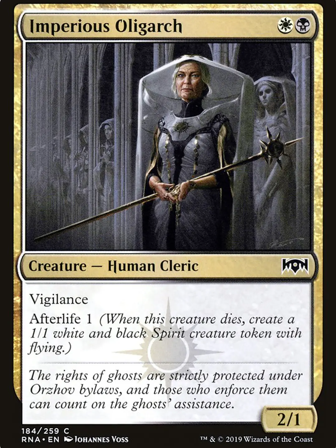 Imperious Oligarch (Ravnica Allegiance) 1