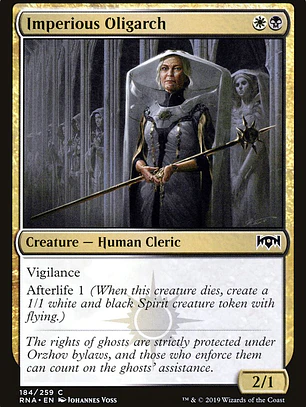 Imperious Oligarch (Ravnica Allegiance)
