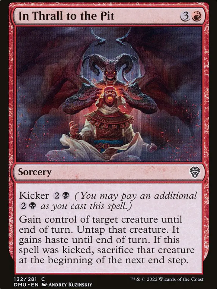 In Thrall to the Pit (Dominaria United) 1